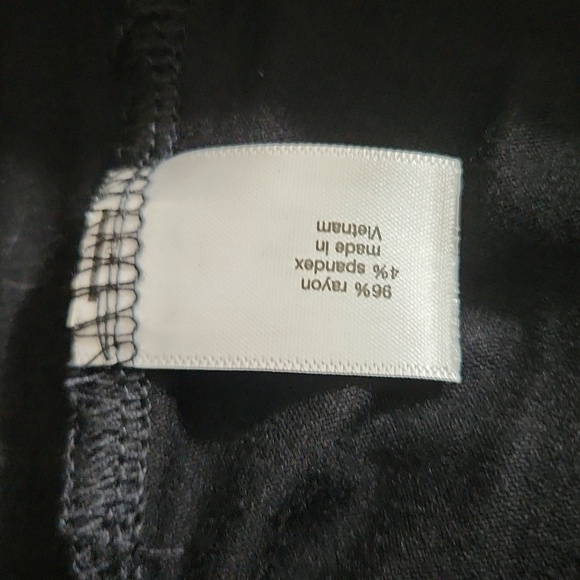 Lane Bryant Dress Womens Size 22 Black maxi high low v neck lace size 22/24 New - Picture 11 of 12